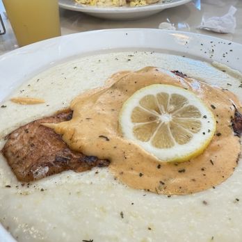 Milk and Honey - Grits and Salmon - Breakfast & Brunch Near Me - McDonough, Georgia Milk and Honey - Grits and Salmon - Breakfast & Brunch Near Me - McDonough, Georgia