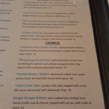 Automatic Slim's - Dinner menu - New American Near Me - Memphis, Tennessee