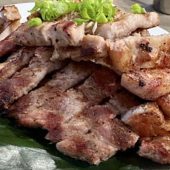 Pink Salt Grill - Grilled Pork Belly "Inihaw na Baboy" - Filipino Near Me - Santa Clarita, California Pink Salt Grill - Grilled Pork Belly "Inihaw na Baboy" - Filipino Near Me - Santa Clarita, California
