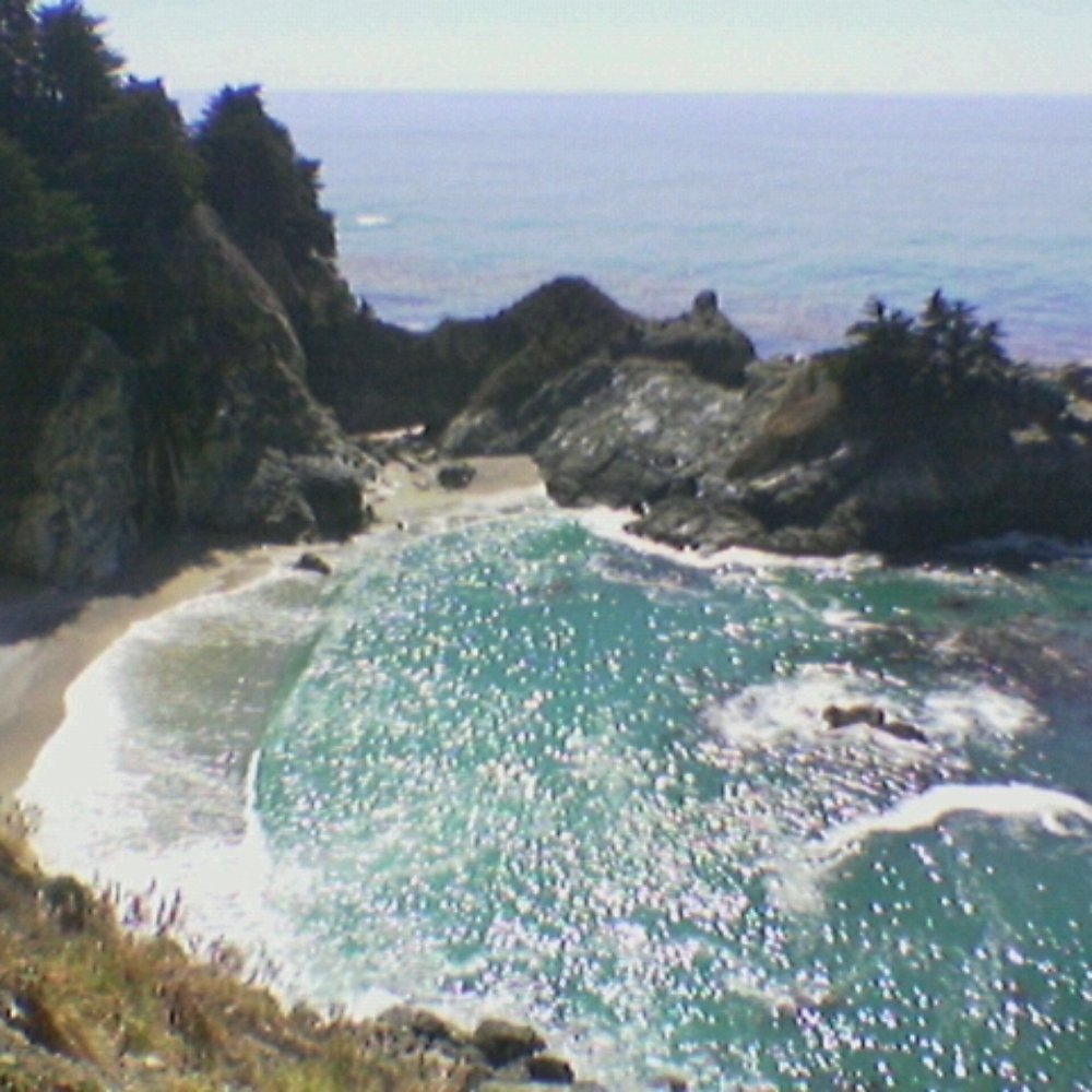 Julia Pfeiffer Burns State Park - 3rd Glimpse of Beach After Tunnel - Parks Near Me - Big Sur, California