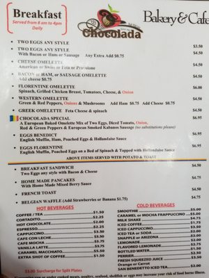Menu photo 4 Chocolada Bakery & Cafe Hollywood, FL