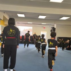 Dynamic Kung Fu Academy - Look at the non belt beginner class for 4-6 age. All white belts and there are even multiple yellow belts