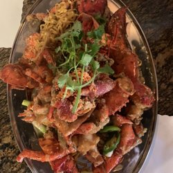 Pho King - Fried lobster with noodles