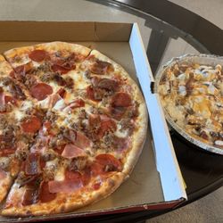 Brothers Pizza - Meat Lovers Pizza & Bacon Ranch Fries