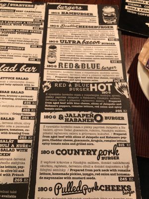 Menu photo 4 MeetBurger Prague, PR