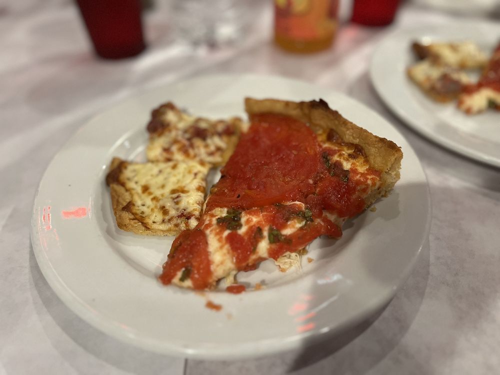 Food from Pizano's Pizza & Pasta