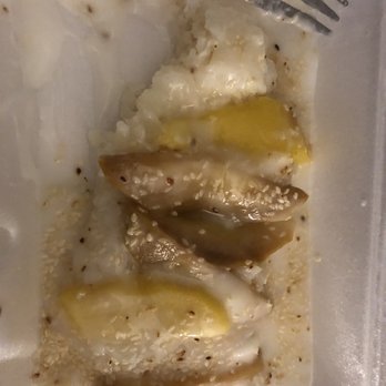 Viet Thai Cafe - Sticky Mango Rice. Note the mangos are BROWN - Thai Near Me - York, Pennsylvania Viet Thai Cafe - Sticky Mango Rice. Note the mangos are BROWN - Thai Near Me - York, Pennsylvania