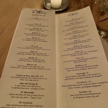 Il Buco - Menu dinner appetizers - Italian Near Me - New York, New York Il Buco - Menu dinner appetizers - Italian Near Me - New York, New York