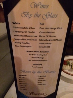 Menu photo 7 Venezia Boston Boston, MA Menu photo 7 Venezia Boston Boston, MA