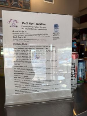 Menu photo 3 Cafe Hey Tampa, FL Menu photo 3 Cafe Hey Tampa, FL
