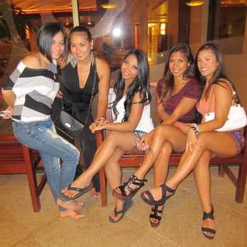 M.A.C. 24/7 - The girls fitting on the benches outside waiting for Valet - American Near Me - Honolulu, Hawaii M.A.C. 24/7 - The girls fitting on the benches outside waiting for Valet - American Near Me - Honolulu, Hawaii
