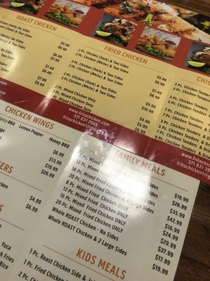 Menu photo 2 Frito Chicken Ashburn, VA