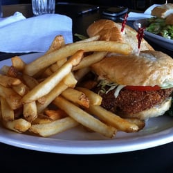 Crab cake po boy