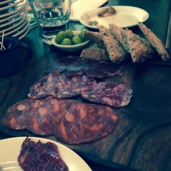Condesa - Variety it meats and olives - Tapas/Small Plates Near Me - London, XGL