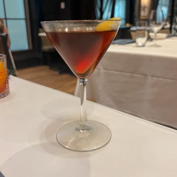 Flying Fish - Vanilla Bean Manhattan - Seafood Near Me - Orlando, Florida