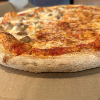 Anthony's Pizza Kitchen - This pizza is thin - Pizza Near Me - Centreville, Virginia