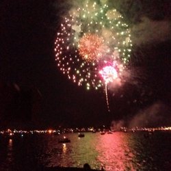Okoboji Boat Works - The fireworks were spectacular...