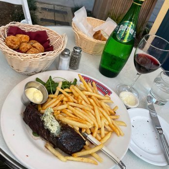 Le Diplomate - The trifecta - Steak Frites, Gougres, Pinot noir. - Brasseries Near Me - Washington, DC, District of Columbia Le Diplomate - The trifecta - Steak Frites, Gougres, Pinot noir. - Brasseries Near Me - Washington, DC, District of Columbia