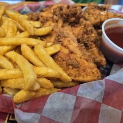 Cluckers - Tenders and fries