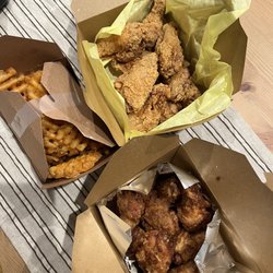 Wings N Stuff - Chicken Wings(Sauce) Waffle Fries