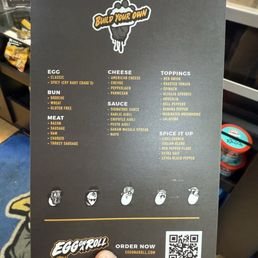 Build your own menu Build your own menu