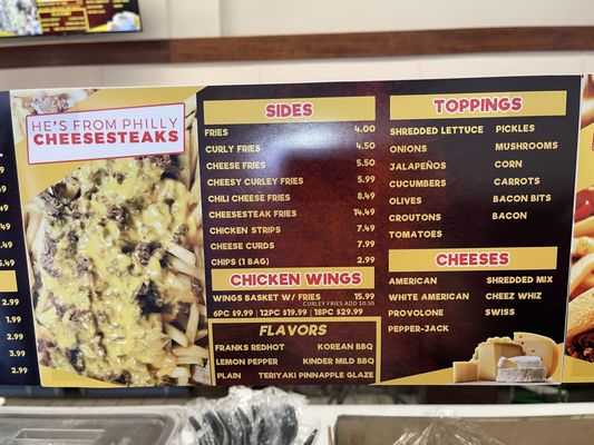 Menu photo 4 He's From Philly Cheesesteaks Woodland, CA Menu photo 4 He's From Philly Cheesesteaks Woodland, CA