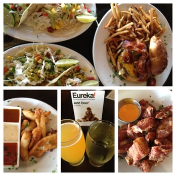 Eureka! - Fish tacos, burger, calamari, riblets! - American Near Me - Bakersfield, California