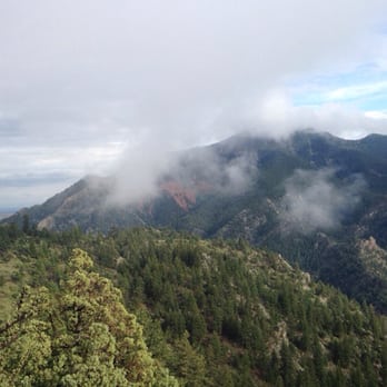 Eldorado Canyon State Park - After the thunderstorm passed, you could see the clouds hanging low. - Parks Near Me - Eldorado Springs, Colorado Eldorado Canyon State Park - After the thunderstorm passed, you could see the clouds hanging low. - Parks Near Me - Eldorado Springs, Colorado
