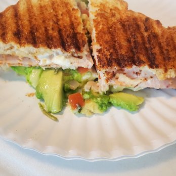 Beignet Baton Rouge - Delicious Turkey/Havarti Panini (added avocado & tomatoes) - Coffee & Tea Near Me - Baton Rouge, Louisiana Beignet Baton Rouge - Delicious Turkey/Havarti Panini (added avocado & tomatoes) - Coffee & Tea Near Me - Baton Rouge, Louisiana