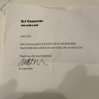 KJ Concrete - Masonry/Concrete Near Me