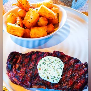 Osso Farm Restaurant - a plate of steak and potatoes - Desserts Near Me - Chardon, Ohio Osso Farm Restaurant - a plate of steak and potatoes - Desserts Near Me - Chardon, Ohio