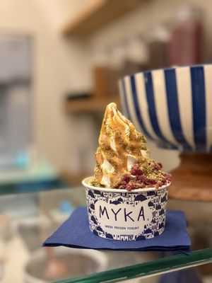 MYKA Greek Frozen Yogurt by null