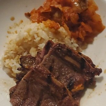 Saucy Brew Works - Korean ribs, rice, and vegetable pile. - Brewpubs Near Me - Sandusky, Ohio
