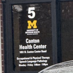 University Of Michigan- Canton Health Center - The worst place to come to rude service takes forever to be seen and please question everything they do.