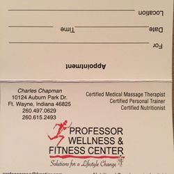 Professor Wellness & Fitness - Hope to see you there.