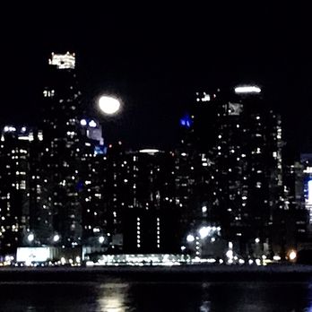 Chart House - Look at that moon!!!! - Seafood Near Me - Weehawken, New Jersey Chart House - Look at that moon!!!! - Seafood Near Me - Weehawken, New Jersey