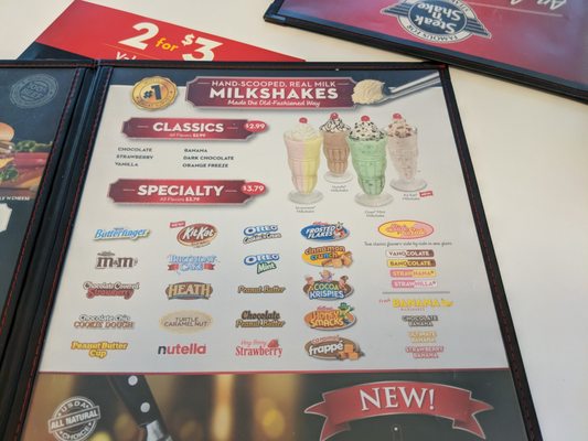 Menu photo 1 Steak ’n Shake Jacksonville, FL Menu photo 1 Steak ’n Shake Jacksonville, FL