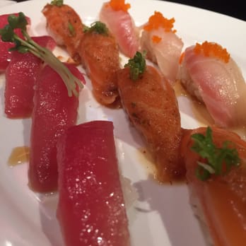 Hoshi Sushi - Tuna - Canjun salmon - red snapper - Sushi Bars Near Me - Fullerton, California Hoshi Sushi - Tuna - Canjun salmon - red snapper - Sushi Bars Near Me - Fullerton, California