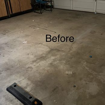 Epoxy Armor Systems - Garage floor before epoxy was gone! - Flooring Near Me - Rancho Cordova, California Epoxy Armor Systems - Garage floor before epoxy was gone! - Flooring Near Me - Rancho Cordova, California
