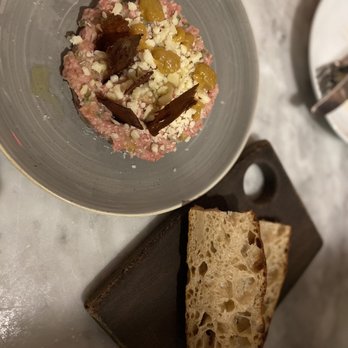 SRV Boston - Tuna tartare in the tasting menu - Italian Near Me - Boston, Massachusetts
