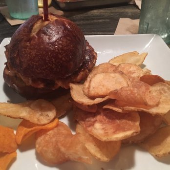 Burgatory - Fox Chapel - Enjoying this week's special burger! - Burgers Near Me - Pittsburgh, Pennsylvania Burgatory - Fox Chapel - Enjoying this week's special burger! - Burgers Near Me - Pittsburgh, Pennsylvania