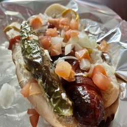 Mi Ranchito Restaurant - Fried bacon hot dog