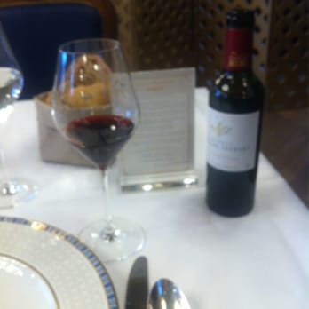 Le Train Bleu - I got the "art" special comes with a small bottle if wine - French Near Me - Paris, 75 Le Train Bleu - I got the "art" special comes with a small bottle if wine - French Near Me - Paris, 75
