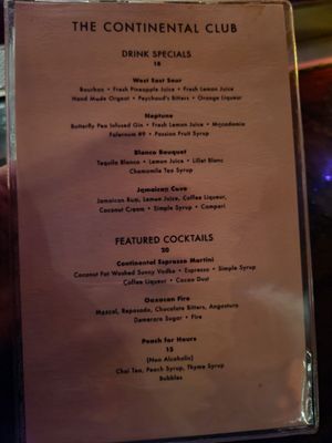 The Continental Club by null