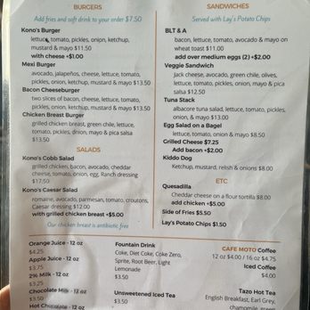 Kono's Cafe - 04/03/2026 - Breakfast & Brunch Near Me - San Diego, California Kono's Cafe - 04/03/2026 - Breakfast & Brunch Near Me - San Diego, California