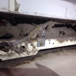 This is our dusty condenser. Supposed to be cleaned ev 6 mo!!! This is our dusty condenser. Supposed to be cleaned ev 6 mo!!!