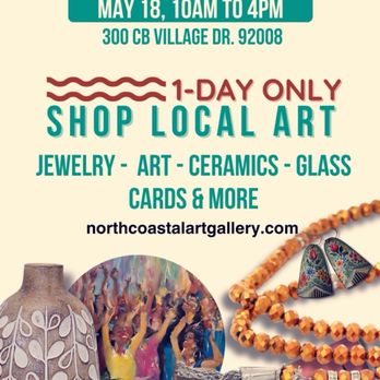 Carlsbad Village - COAL Village Art Fair. Happening May18 from 10 am til 4 pm - Local Flavor Near Me - Carlsbad, California