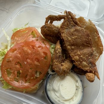 One Eyed Jacks - Soft Shell Crab Sandwich - Beer, Wine & Spirits Near Me - Hephzibah, Georgia One Eyed Jacks - Soft Shell Crab Sandwich - Beer, Wine & Spirits Near Me - Hephzibah, Georgia