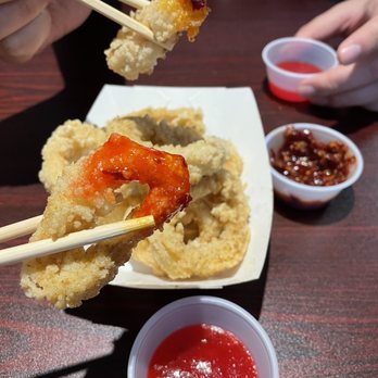 Taiwan Bowl - Fried Squid Sweet & Sour Sauce Chili Oil - Noodles Near Me - San Marcos, Texas Taiwan Bowl - Fried Squid Sweet & Sour Sauce Chili Oil - Noodles Near Me - San Marcos, Texas