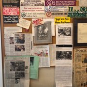 Photo of Bloodroot Vegetarian Restaurant - Bridgeport, CT, United States. Feminist literature